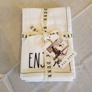Rae Dunn Embroidered Napkins